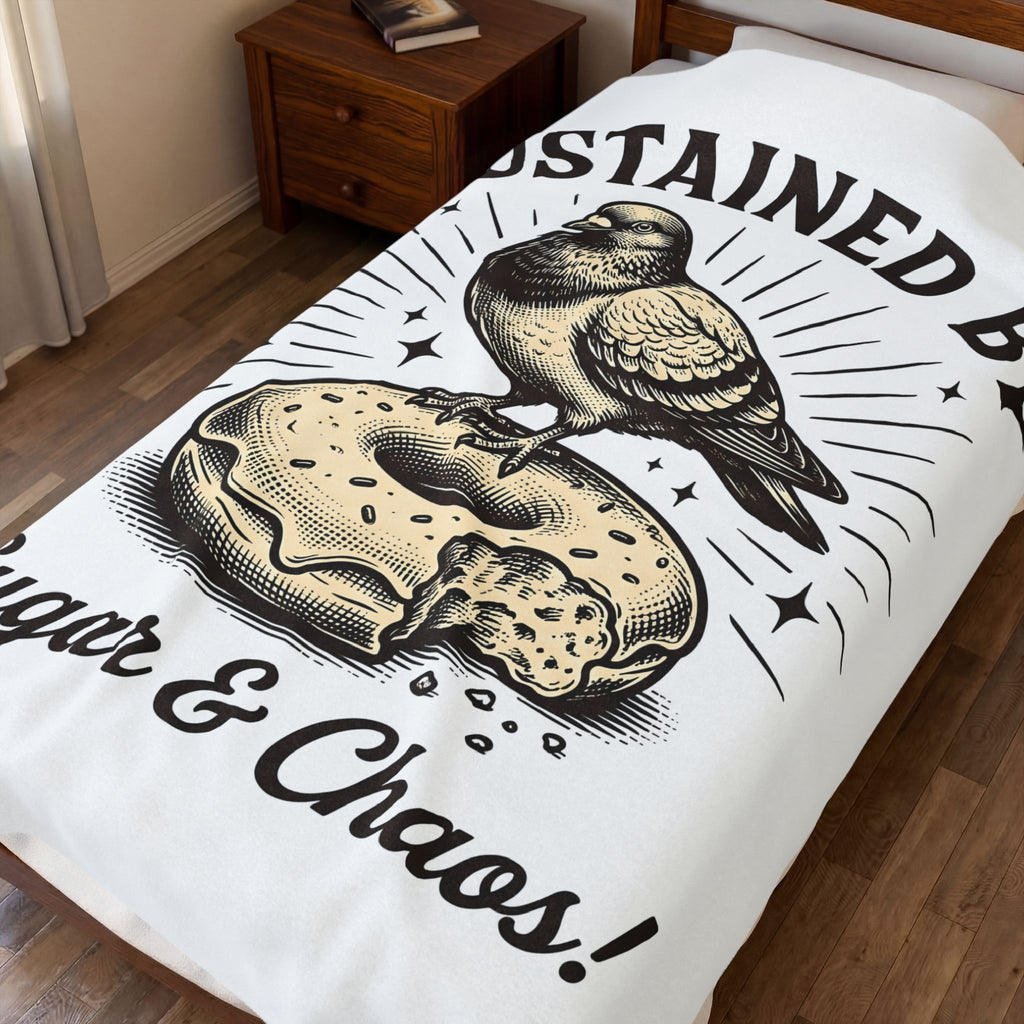 Bird Pastry Blanket Desserts Jokes Gift Women Retro Blanket Birdcake Blanket Pastry Fan Vintage Blanket Pun Graphic Sketch Glitter Blanket