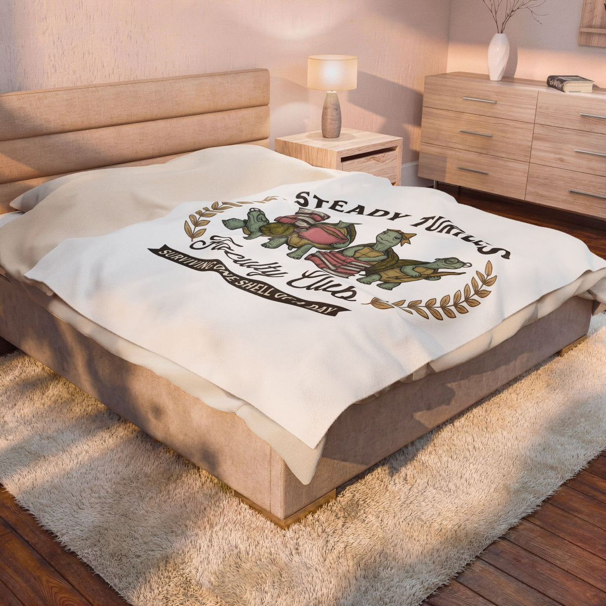 Turtle Squad Teachers Staff Gift Animated Tortoise Educator Enthusiast Cartoon Personnel Doodle Blanket