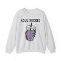 Skeleton Claw Tea Sweatshirt Drinks Dark Gift Women Modern Print Sweatshirt Bone Tea Sweatshirt Beverage Fan Graphic Design Illustration Comic Skull Sweatshirt
