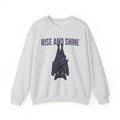 Bat Sweatshirt Funny Gothic Gift Women Hand Drawn Sweatshirt Flying Fox Sweatshirt Comedy Fan Illustrated Sweatshirt Dark Graphic Vintage Humor Sweatshirt