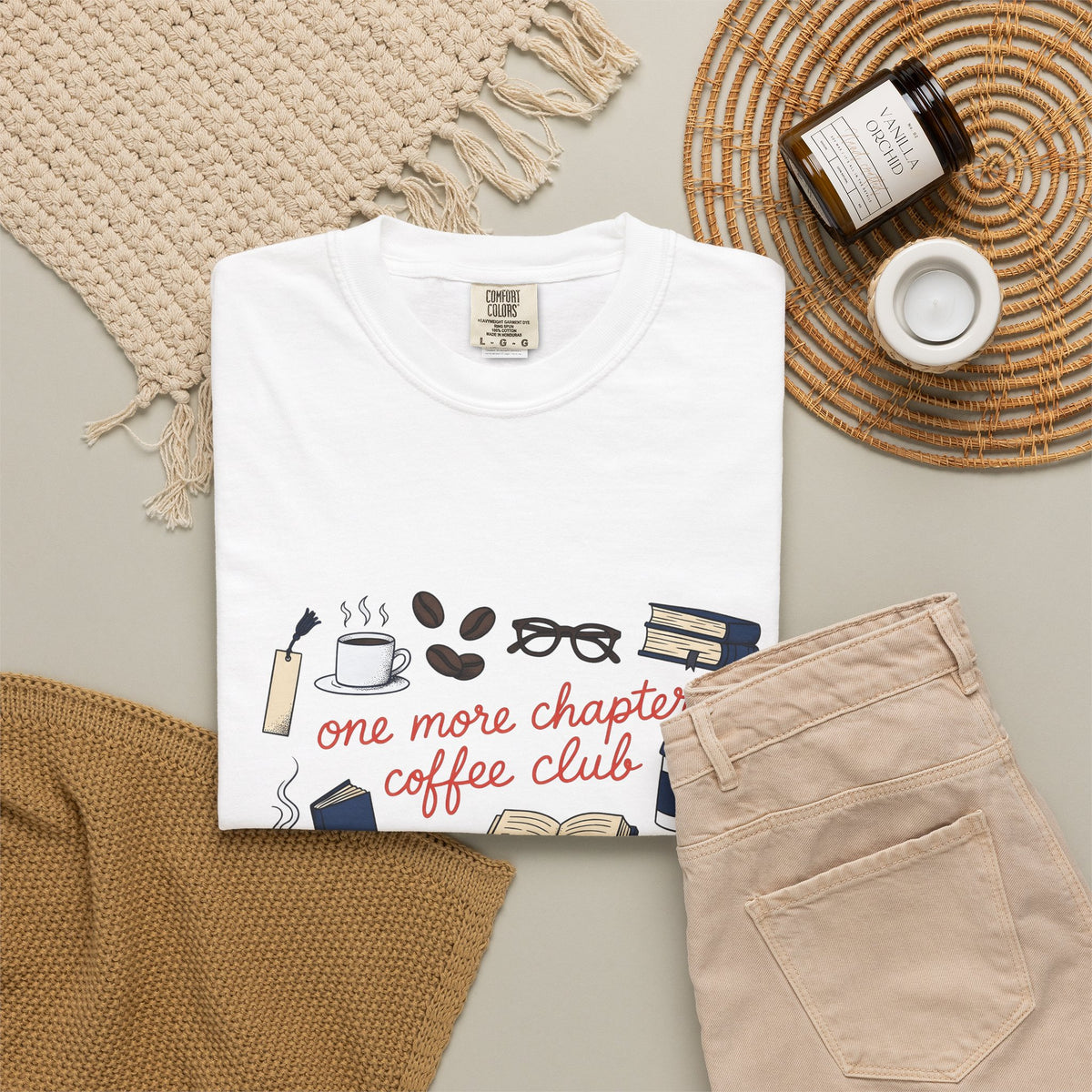 Coffee Books T-Shirt Coffee Bookworm Gift Women Hand Drawn T-Shirt Book T-Shirt Coffee Fan Illustrated T-Shirt Reader Graphic Vintage Eyeglasses