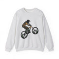 Bike Rider Sweatshirt Sports & Activities Camping Gift Women Exploration Sweatshirt Cyclist Sweatshirt Athlete Enthusiast Abstract Sweatshirt Outdoor Graphic