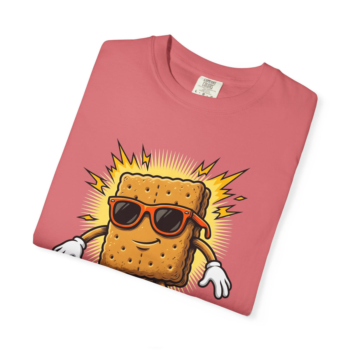 Dessert Cookie Mascot T-Shirt Sports & Activities Extreme Sport Gift Women Funny T-Shirt Cookie Mascot T-Shirt Athlete Fan Humorous T-Shirt Action