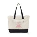 Snowflake Knot Winter Yuletide Gift Playful Frost Snow Fan Ice Crystal Christmas Sleek Band Tote Bag