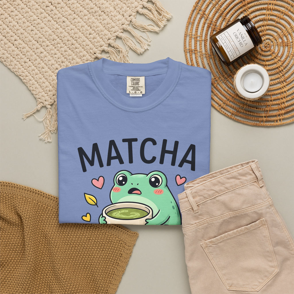Frog Tea T-Shirt Coffee Animal Gift Women Kawaii T-Shirt Toad Drink T-Shirt Coffee Fan Creature Graphic T-Shirt Cartoon Hearts T-Shirt