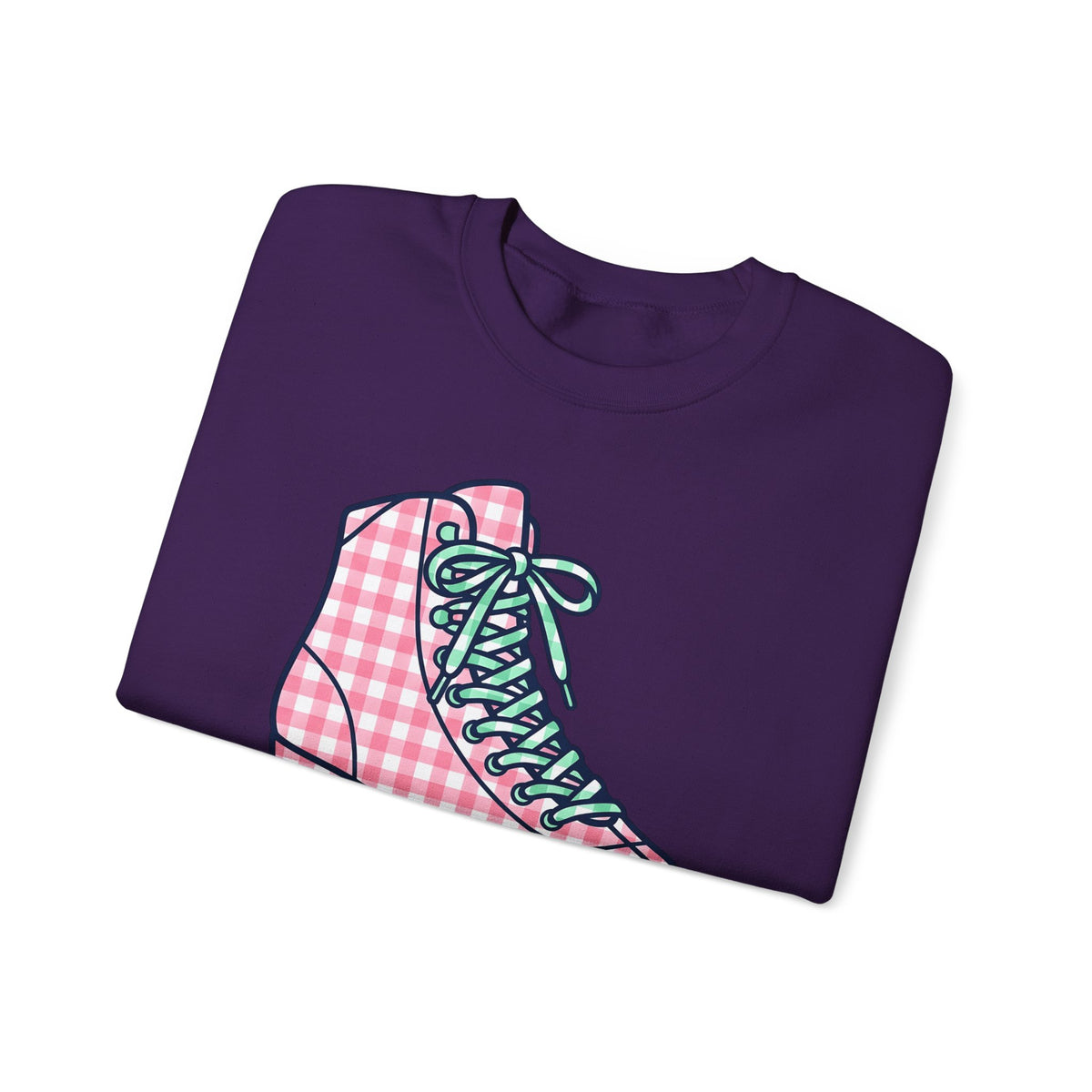 Roller Skates Sweatshirt Roller Skating Classic Gift Women Cute Sweatshirt Roller Skating Sweatshirt Roller Derby Fan Kawaii Sweatshirt Retro Graphic Nostalgic