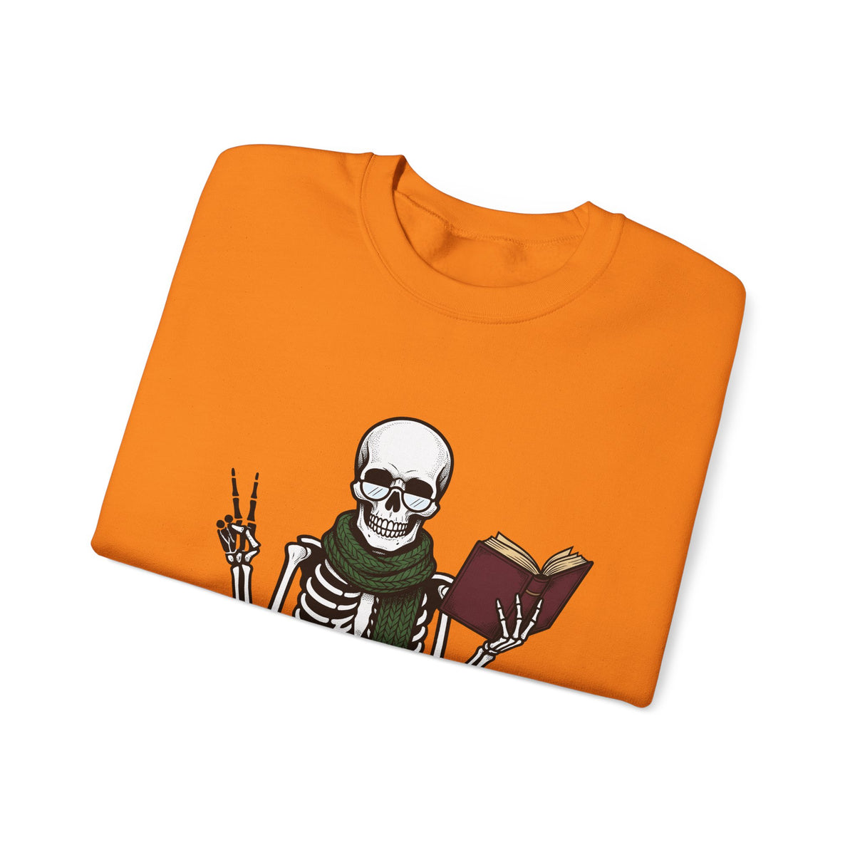 Skull Story Sweatshirt Funny Fall Gift Women Cartoon Sweatshirt Skull Sweatshirt Humor Fan Comic Sweatshirt Autumn Graphic Classic Wild Mushrooms Sweatshirt
