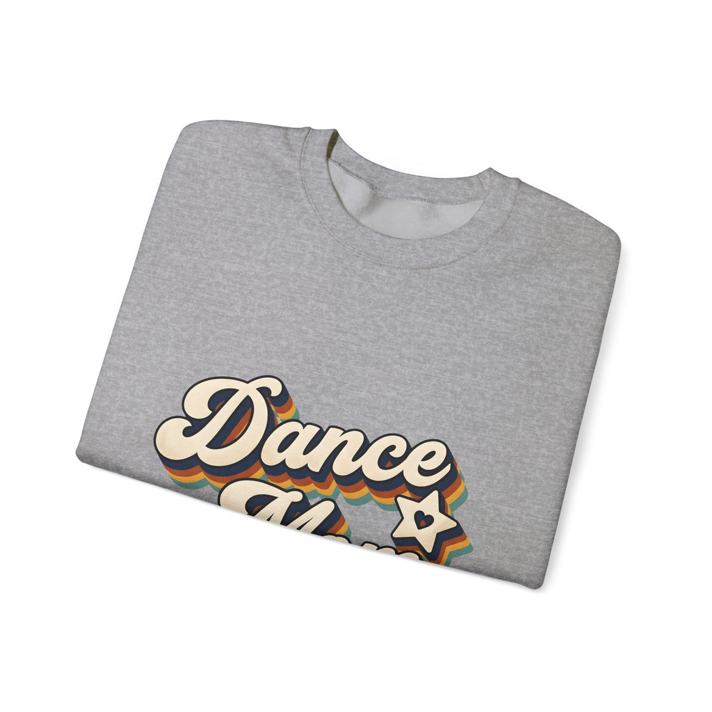 Vintage Lettering Sweatshirt Moms Ballet Gift Women Block Sweatshirt Typography Sweatshirt Motherhood Enthusiast Typography Sweatshirt Dance Graphic Classic