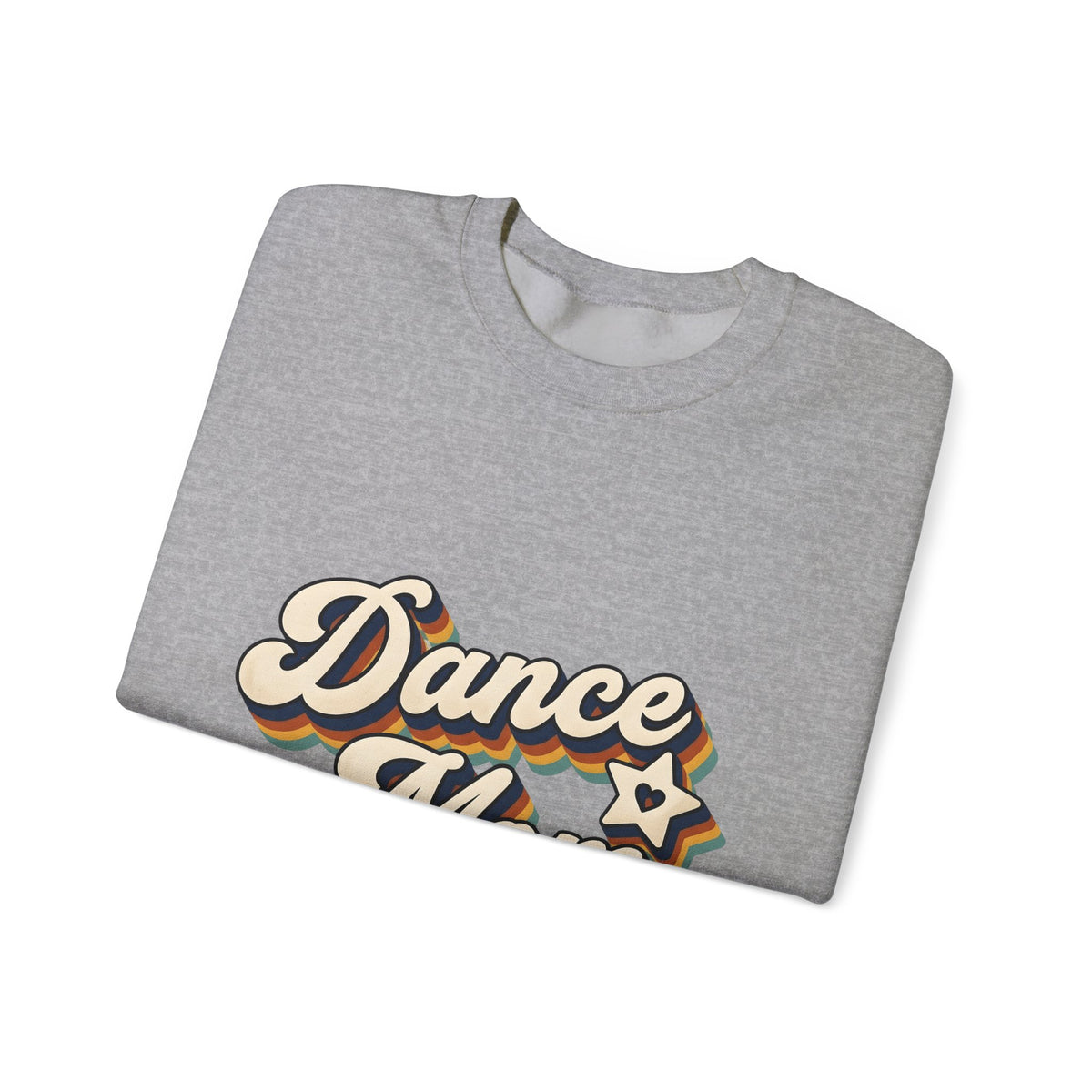 Vintage Lettering Sweatshirt Moms Ballet Gift Women Block Sweatshirt Typography Sweatshirt Motherhood Enthusiast Typography Sweatshirt Dance Graphic Classic