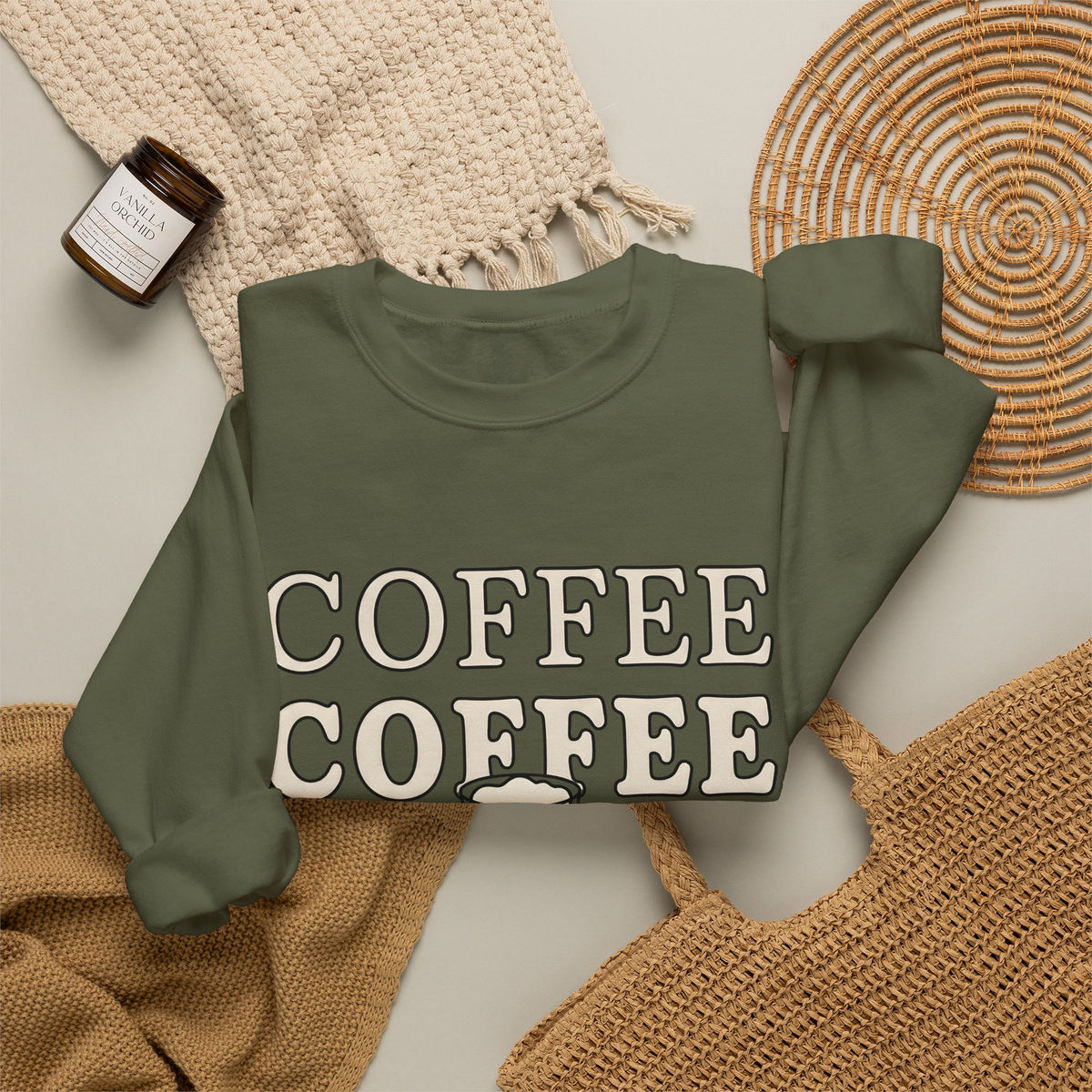Espresso Cup Sweatshirt Coffee Kitchen Gift Women Modern Sweatshirt Coffee Sweatshirt Sweatshirt Coffee Fan Coffee Cup Sweatshirt Kitchen Design Classic Layered Cups