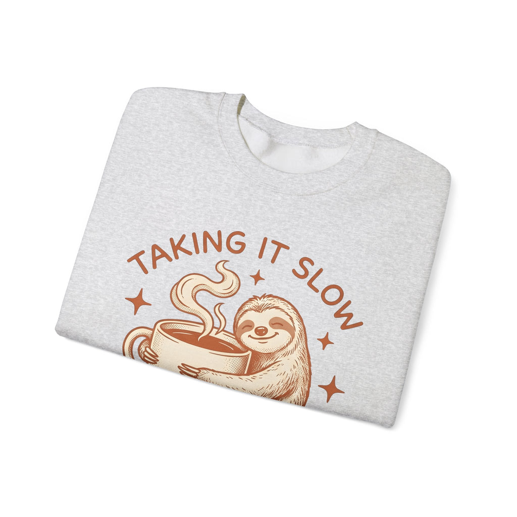 Sloth Latte Cup Sweatshirt Coffee Pets Gift Women Cartoon Sweatshirt Sweatshirt Sweatshirt Coffee Fan Coffee Cup Sweatshirt Animal Graphic Hand Drawn Twinkles Sweatshirt