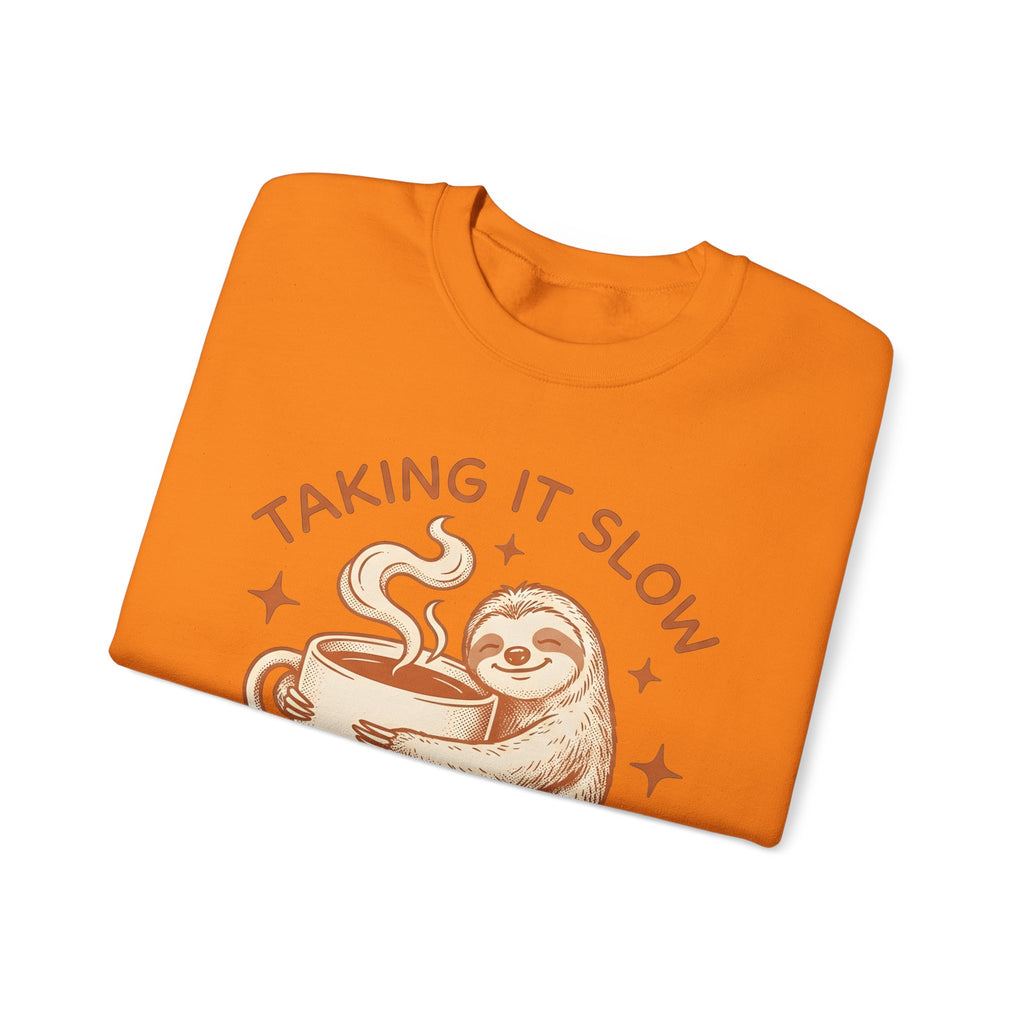 Sloth Latte Cup Sweatshirt Coffee Pets Gift Women Cartoon Sweatshirt Sweatshirt Sweatshirt Coffee Fan Coffee Cup Sweatshirt Animal Graphic Hand Drawn Twinkles Sweatshirt
