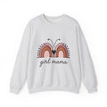 Rainbow Butterfly Sweatshirt Moms Family Gift Women Boho Sweatshirt Butterfly Sweatshirt Motherhood Enthusiast Hippie Sweatshirt Clan Graphic Minimalist Heart