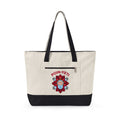 Yeti Flower Holiday Christmas Gift Kawaii Sasquatch Winter Fan Xmas Cartoon Poinsettia Tote Bag