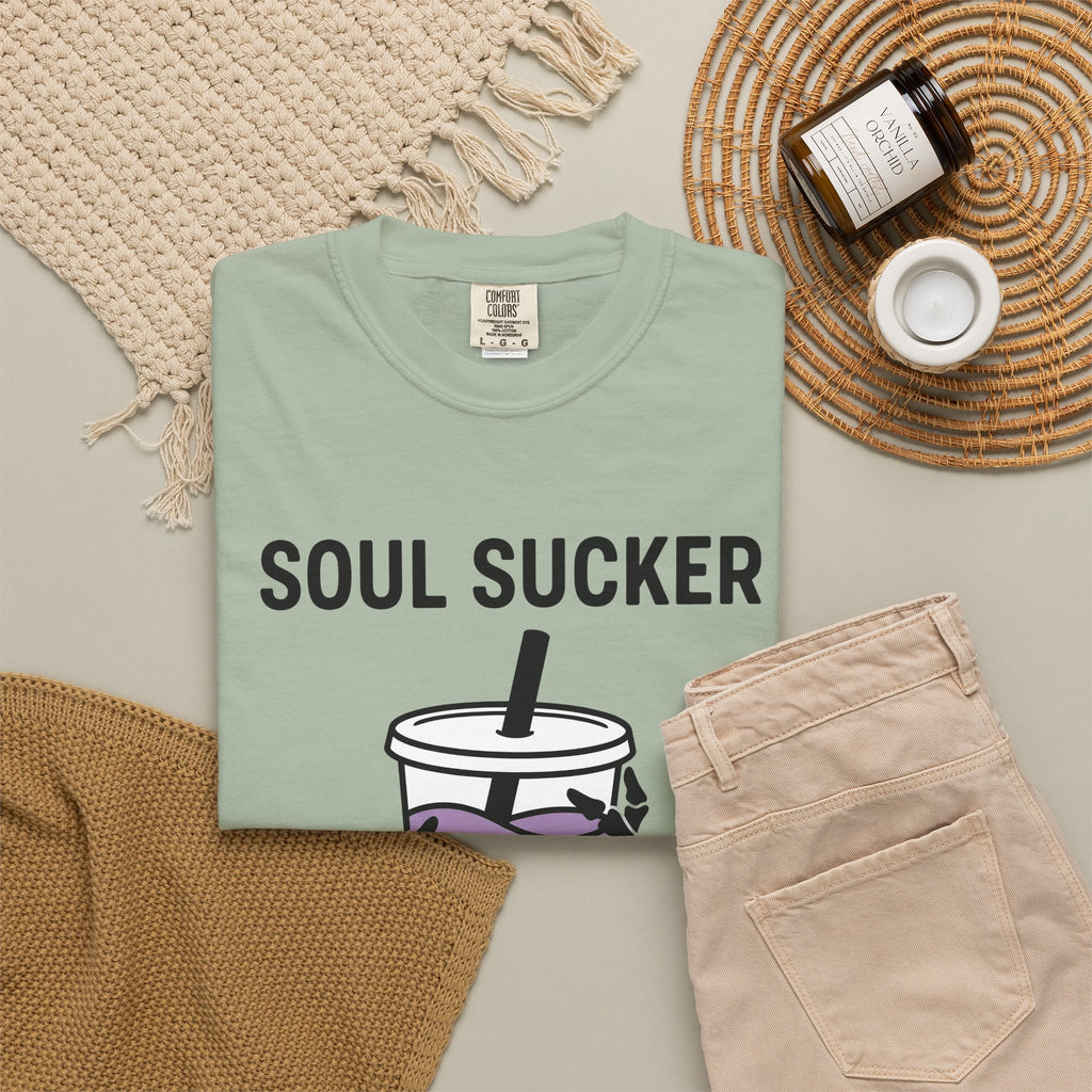 Skeleton Claw Tea T-Shirt Drinks Dark Gift Women Modern Print T-Shirt Bone Tea T-Shirt Beverage Fan Graphic Design Illustration Comic Skull T-Shirt