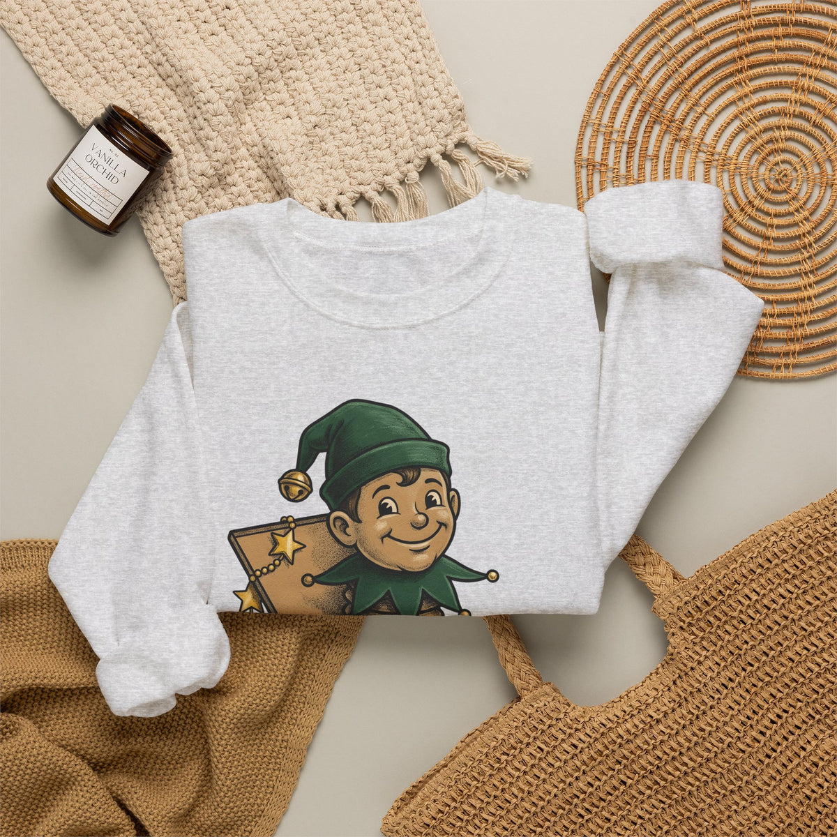 Elf Jack In The Box Christmas Holiday Gift Vintage Jack In The Box Christmas Sweatshirt