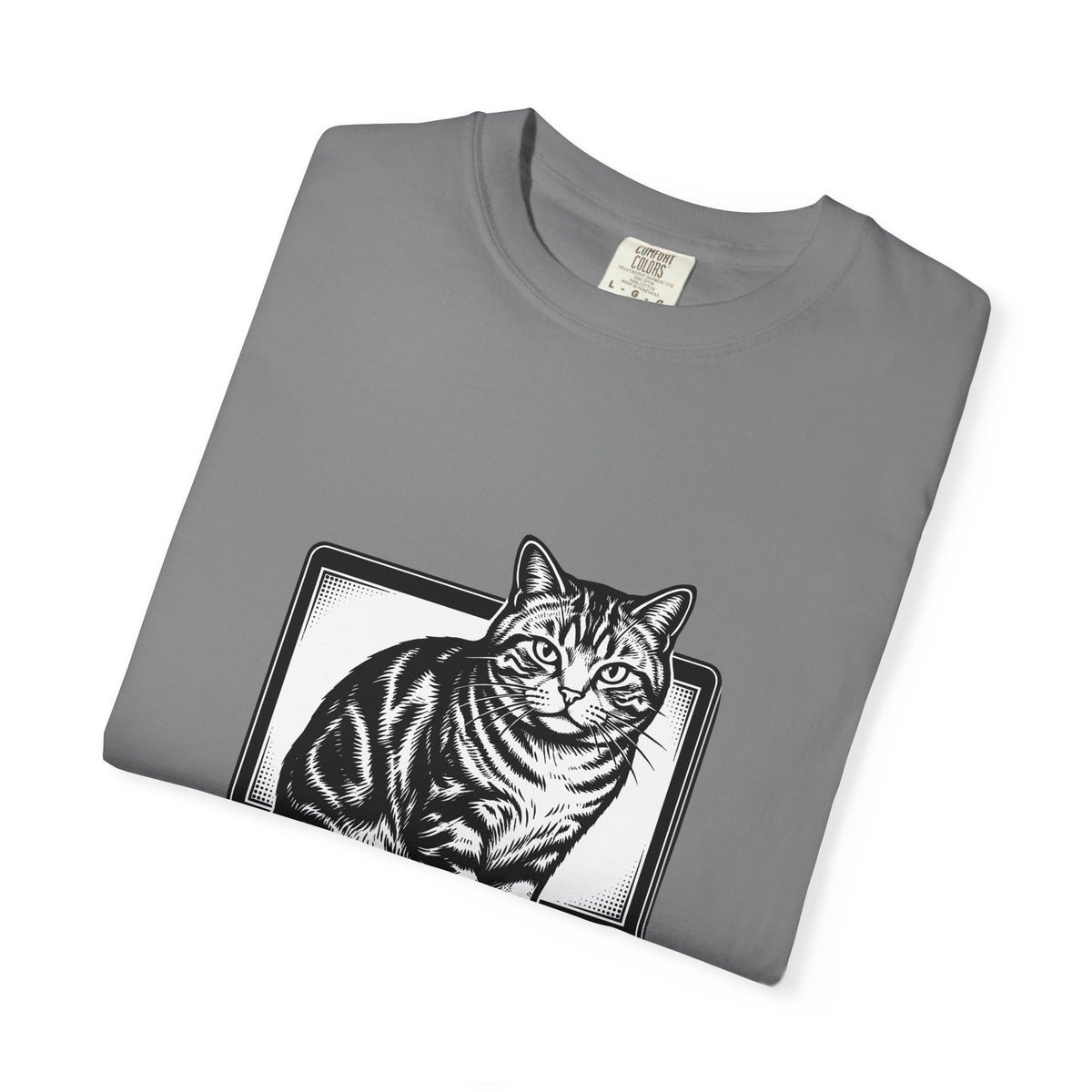 Orange Cat T-Shirt Cat Gadgets Gift Women Classic T-Shirt Kitty T-Shirt Cat Fan Retro T-Shirt Tech Graphic Doodle Notebook T-Shirt