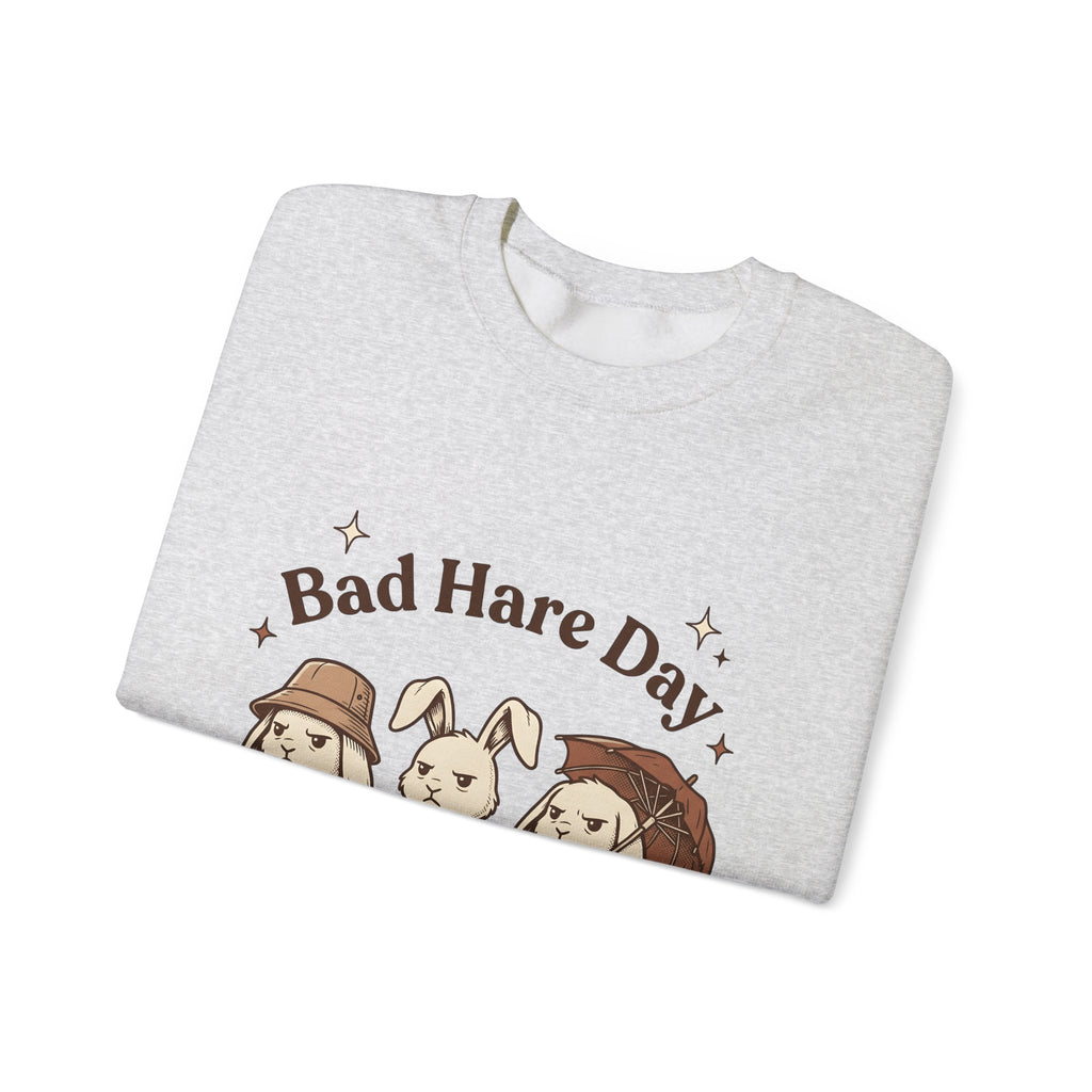 Moody Rabbits Sweatshirt Funny Pets Gift Women Animation Sweatshirt Bunny Sweatshirt Humor Fan Cartoon Sweatshirt Animal Graphic Classic Rainshade Sweatshirt