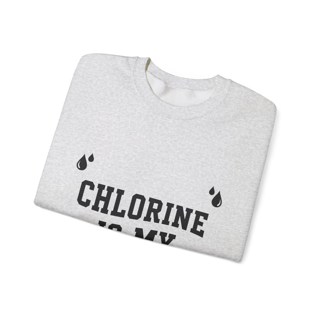 Water Drops Sweatshirt Swimming Athlete Gift Women Bold Sweatshirt Droplets Sweatshirt