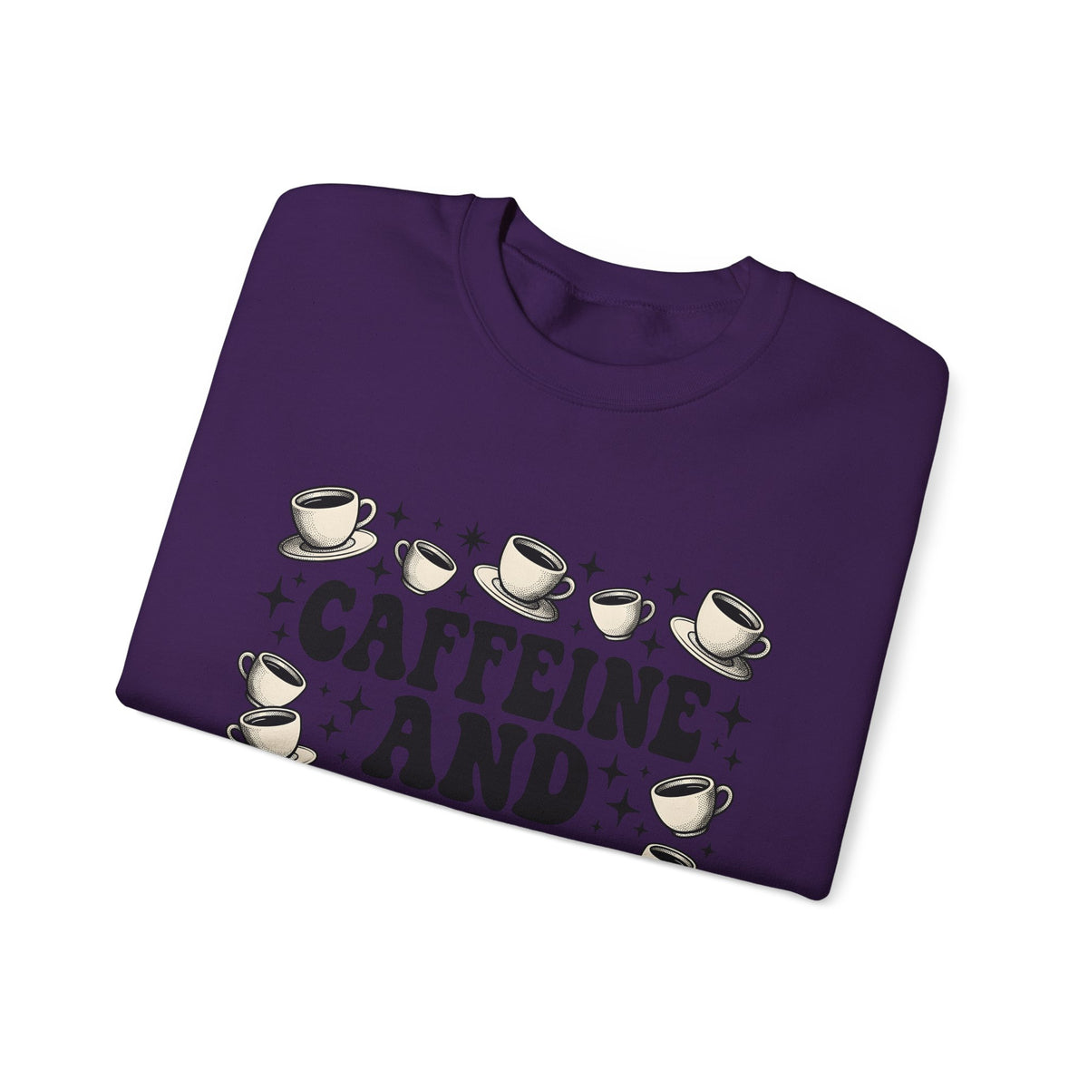 Coffee Cups Sweatshirt Mom Coffee Gift Women Bold Sweatshirt Sweatshirt Sweatshirt Mother Fan Coffee Sweatshirt Graphic Retro Stars Sweatshirt