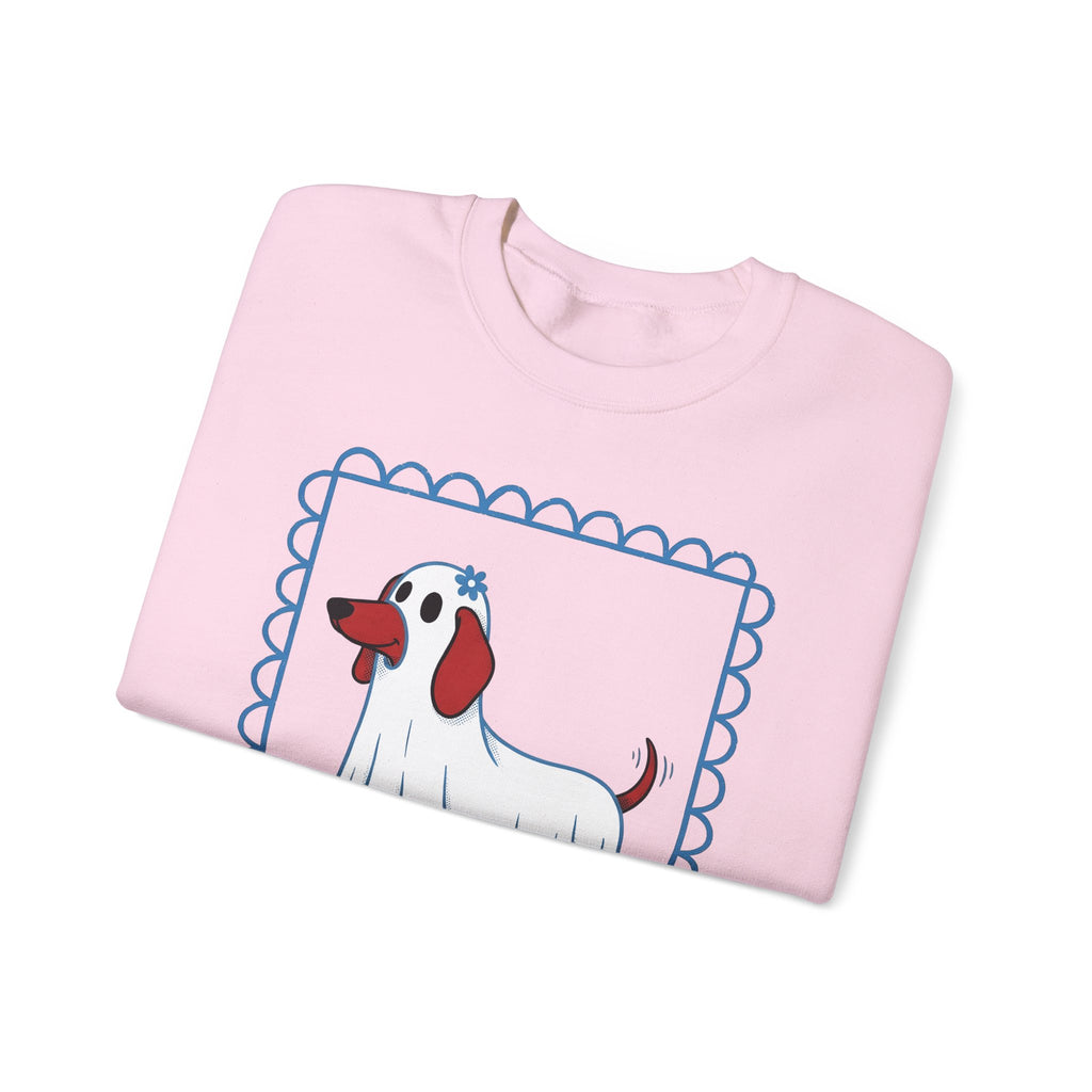 Dachshund Ghost Halloween Dog Gift Cartoon Wiener Sweatshirt