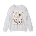 Spooky Card Deck Sweatshirt Halloween Fright Gift Women Hand Drawn Sweatshirt Tarot Card Sweatshirt Horror Fan Illustrated Sweatshirt Scary Graphic Cartoon
