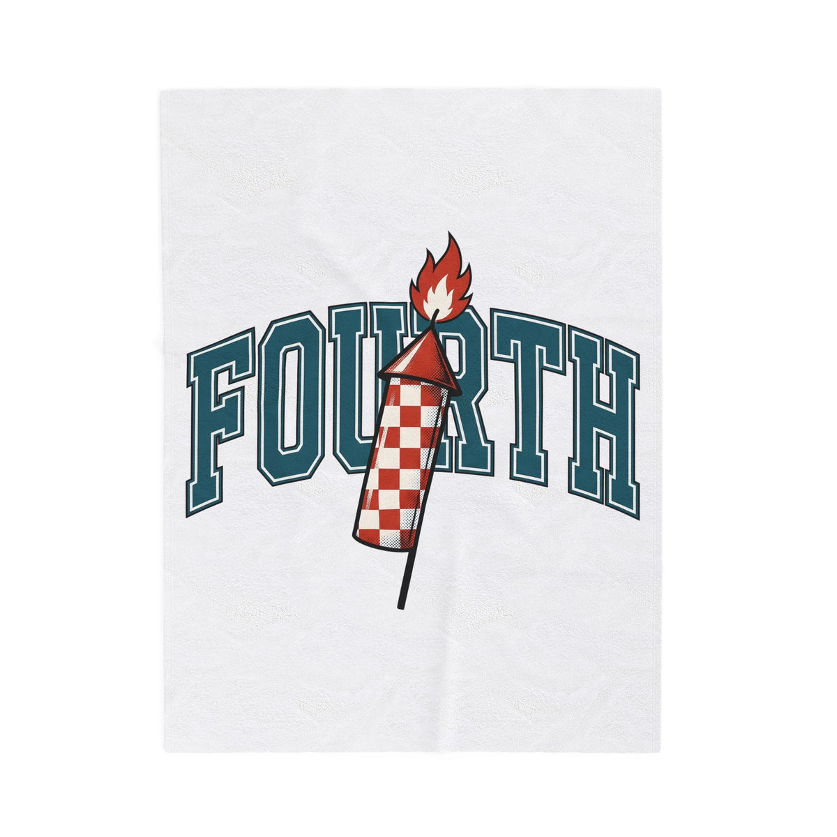 Firework Illustration Blanket 4th Of July America Gift Women Striking Blanket Fireworks Blanket Independence Fan Fire Art Blanket Patriotic Graphic