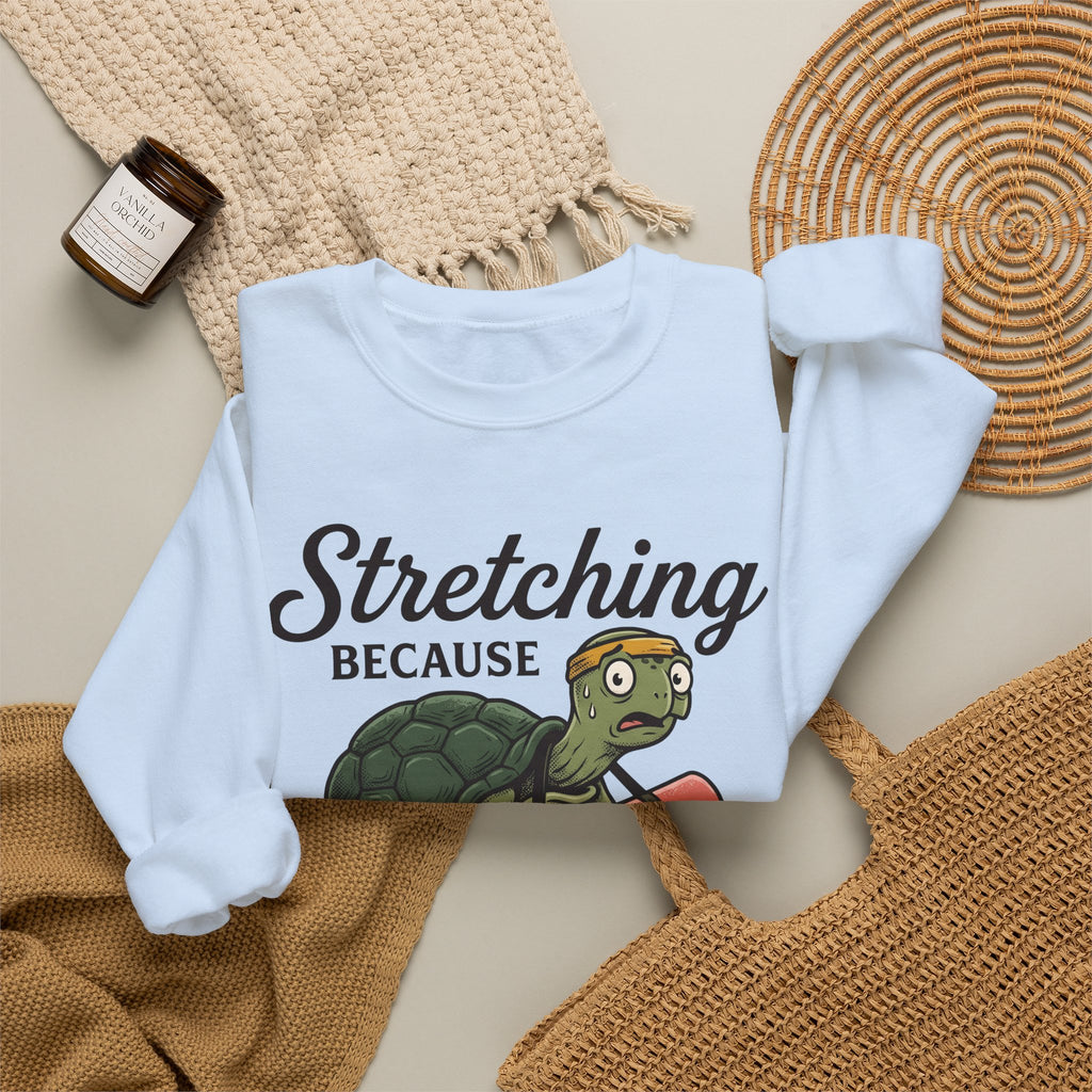 Turtle Pose Sweatshirt Yoga Wildlife Gift Women Comic Sweatshirt Kurmasana Sweatshirt Yogini Enthusiast Cartoon Sweatshirt Animal Graphic Vintage Water Lilies