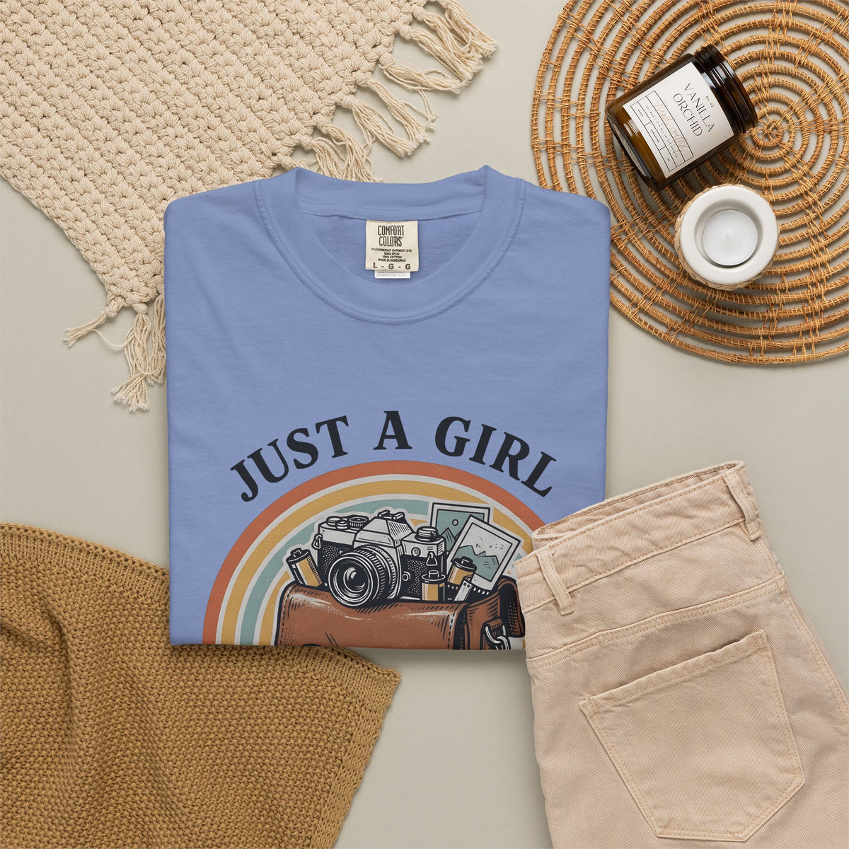 Photo T-Shirt T-Shirt Photography Backpack Gift Women Classic T-Shirt Camera T-Shirt T-Shirt Photographer Enthusiast Vintage T-Shirt Rucksack Graphic
