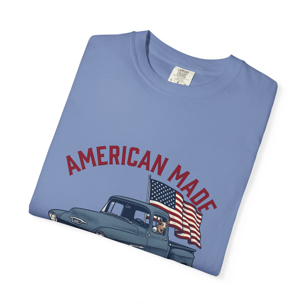 Classic Truck America 4Th Of July Independence Gift Vintage Lorry Patriot Enthusiast Retro Liberty T-Shirt