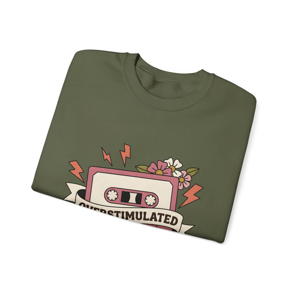 Cassette Tape Sweatshirt Mom Music Gift Women Boho Sweatshirt Mix Tape Sweatshirt Mother Fan Vintage Sweatshirt Music Graphic Retro Flowers Sweatshirt