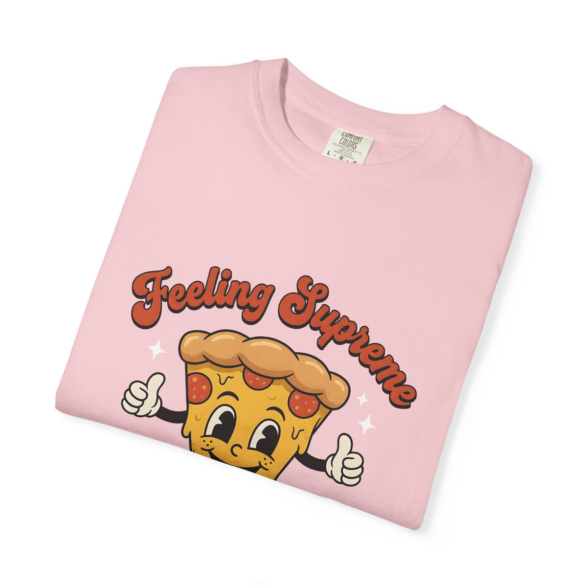 Pizza Cartoon T-Shirt Pizza Food Gift Women Cute T-Shirt Pizza T-Shirt Pizza Fan Kawaii T-Shirt Cuisine Graphic Retro Stars T-Shirt