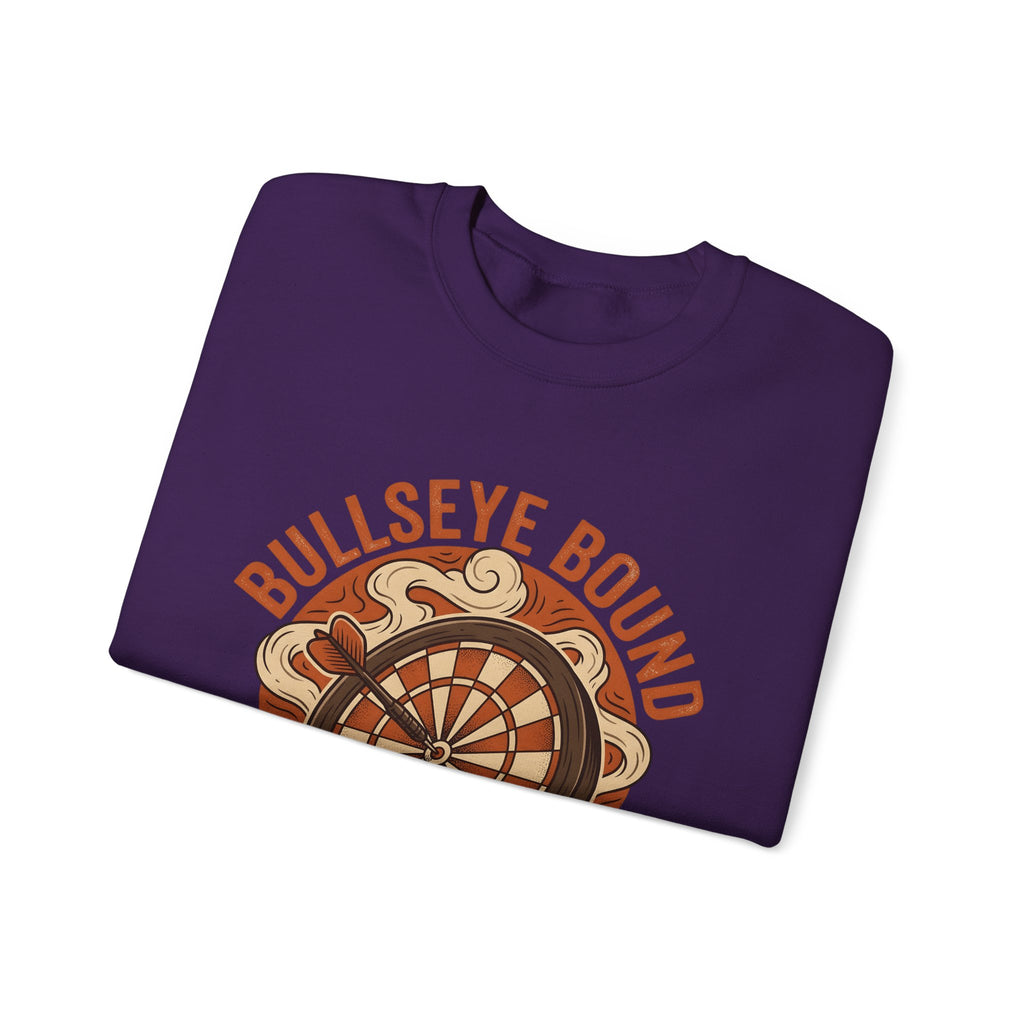 Darts Board Sweatshirt Sports Satire Gift Women Throwback Sweatshirt Dartboard Sweatshirt Athlete Fan Vintage Sweatshirt Parody Graphic Heritage Throwing Dart
