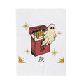 Specter Tobacco Case Blanket Halloween Fright Gift Women Distressed Blanket Tobacco Pouch Blanket Horror Fan Spooky Graphic