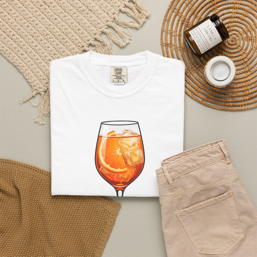 Martini Glass T-Shirt Drinks Vacation Gift Women Illustration T-Shirt Cocktail T-Shirt Cocktail Fan Mixed Drink T-Shirt Holiday Graphic Flat Design