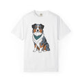 Australian Shepherd T-Shirt Dog Pet Gift Women Cartoon T-Shirt Blue Heeler T-Shirt Dog Fan Aussie Graphic Dog Design Vintage Bandana T-Shirt