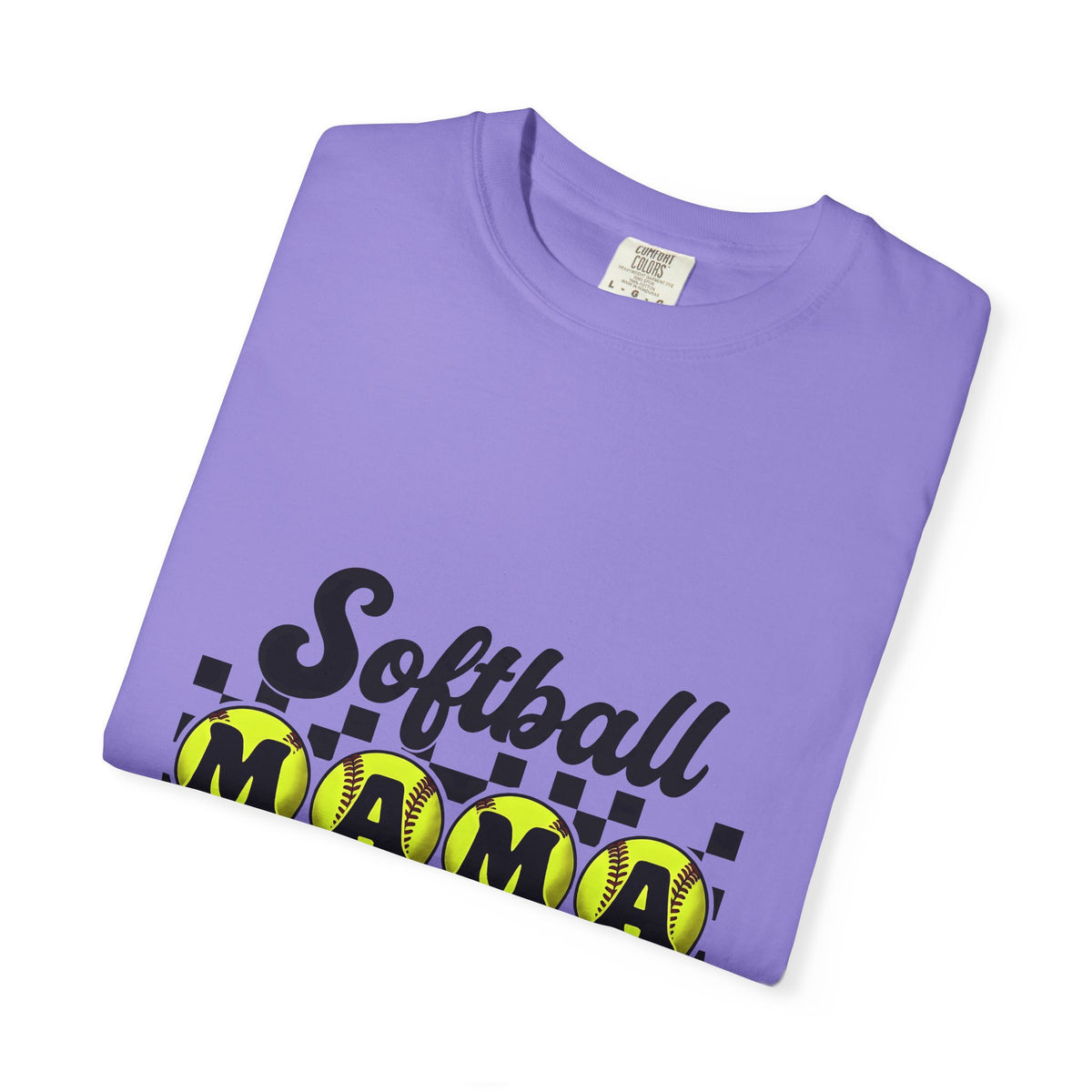 Softball Balls T-Shirt Softball Mom Competition Gift Women Minimalist T-Shirt Softballs T-Shirt Mom Fan Simple T-Shirt Competitive Graphic