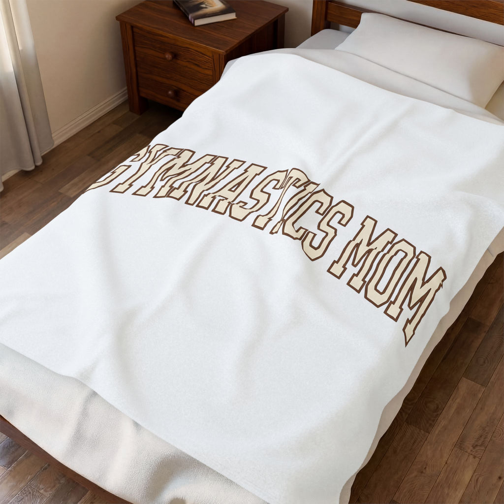Varsity College Text Blanket Moms Team Gift Women Sporty Blanket College Lettering Blanket Motherhood Fan Athletic Blanket Squad Graphic Retro