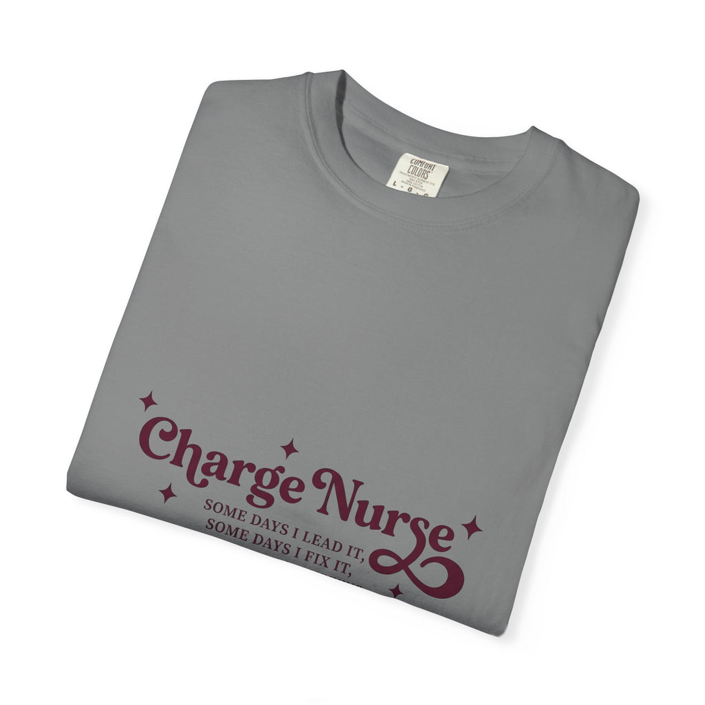 Nurse Script T-Shirt Nurse Health Gift Women Cute T-Shirt Script T-Shirt