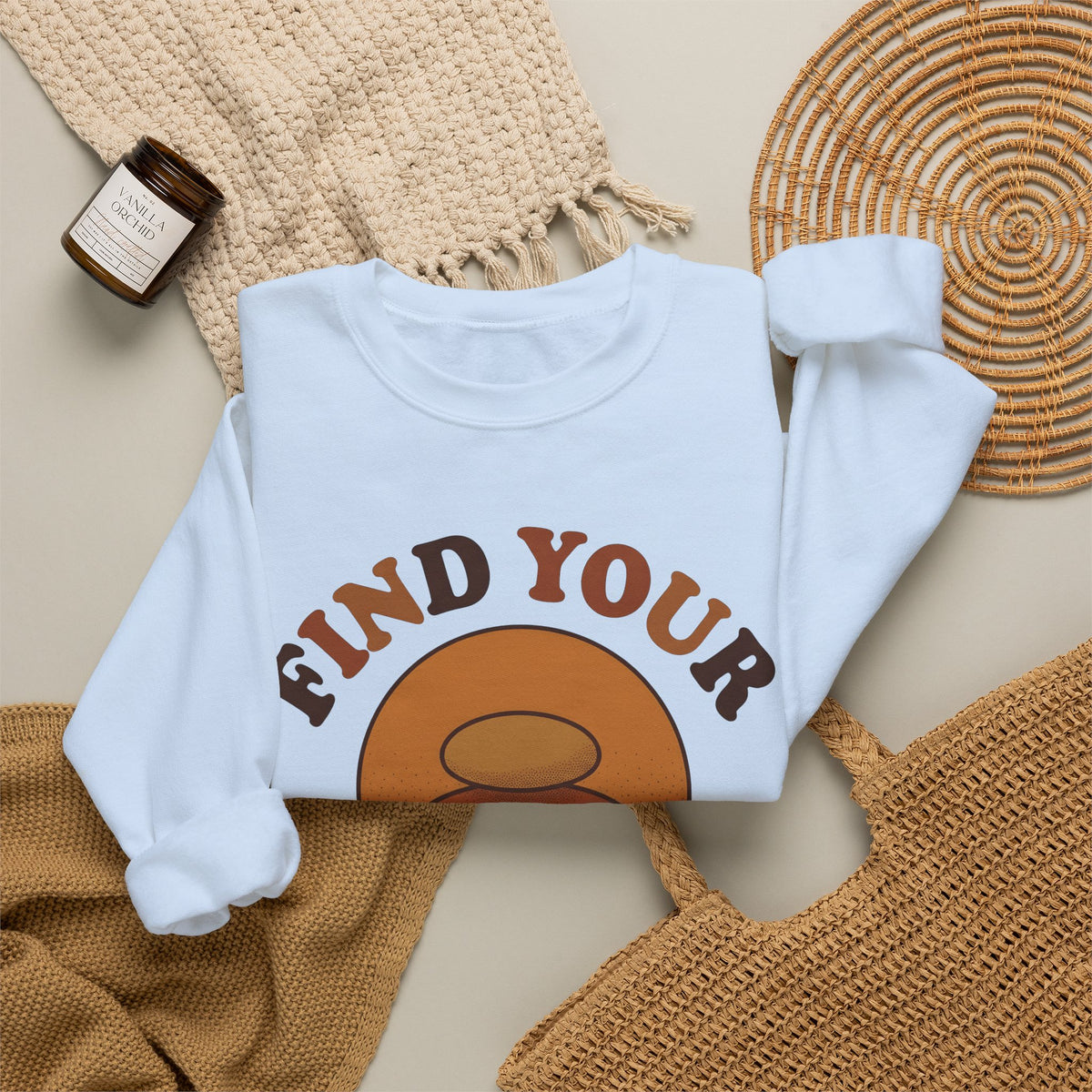 Cairn Stack Sweatshirt Sports Selfcare Gift Women Tribal Sweatshirt Rock Pile Sweatshirt Athlete Fan Stone Sweatshirt Wellness Graphic Hand Drawn Sunshine