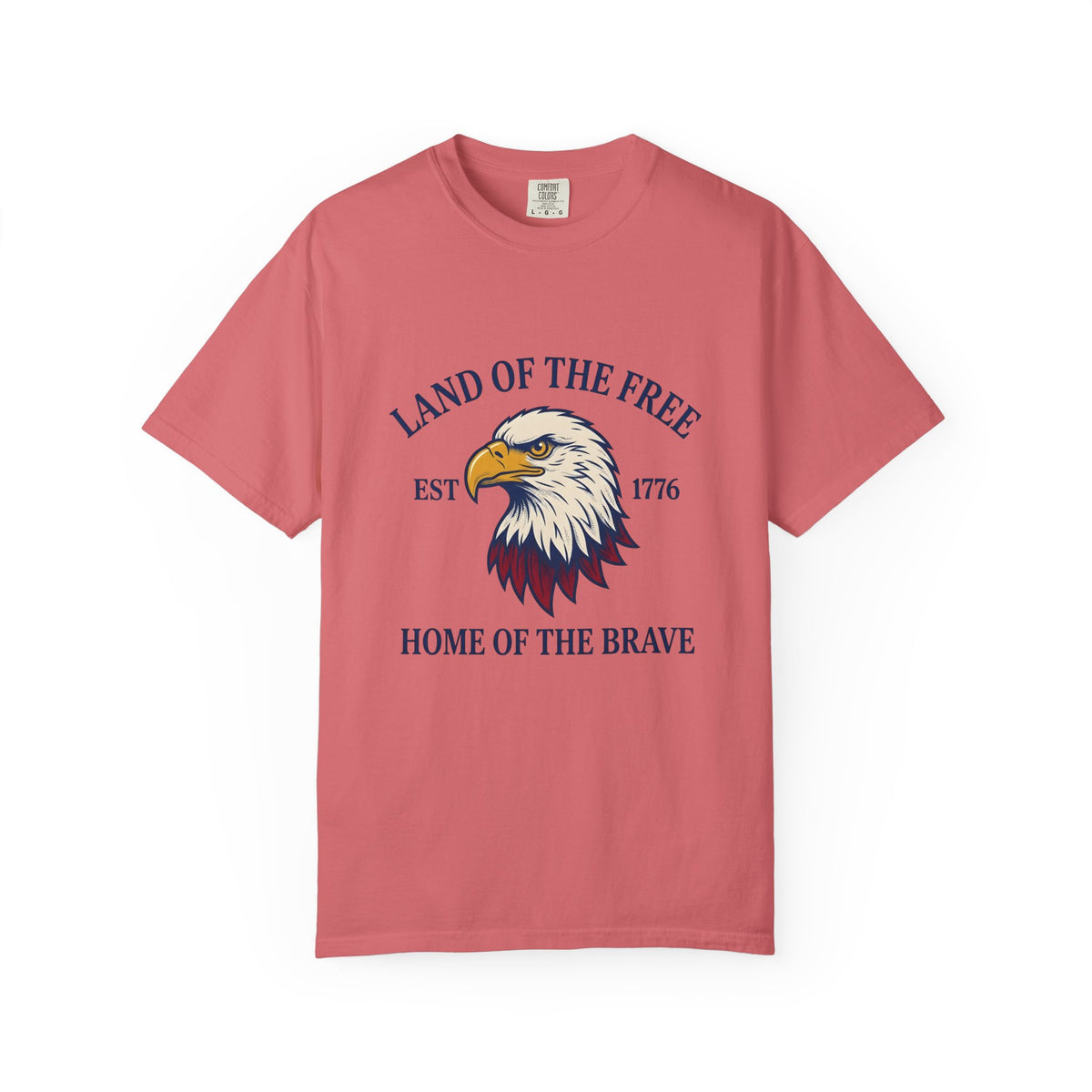 Bald Eagle T-Shirt America Patriotism Gift Women Line Art T-Shirt Eagle T-Shirt American Enthusiast Illustration Graphic Cartoon Patriotic Graphic