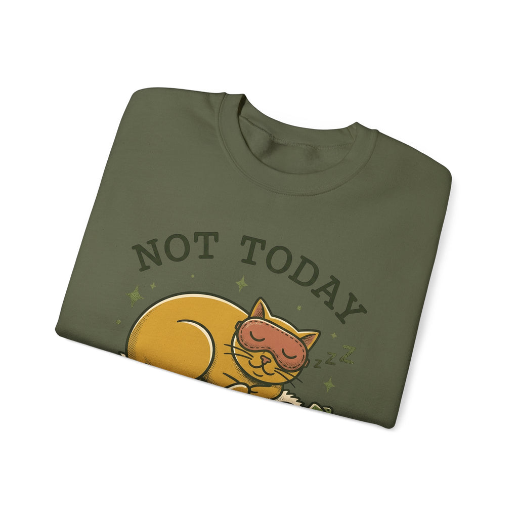 Dozing Cat Sweatshirt Funny Kitten Gift Women Line Art Sweatshirt Sleeping Cat Sweatshirt Humor Fan Cartoon Sweatshirt Kitten Graphic Classic Bedtime Mask
