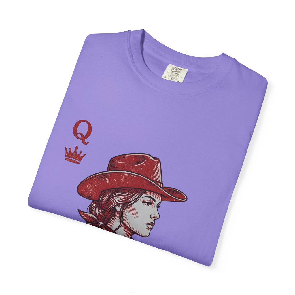 Cowgirl Face T-Shirt Cowgirl Country Gift Women Retro T-Shirt Cowgirl T-Shirt Rodeo Fan Vintage T-Shirt Country Graphic Sketch Tiara T-Shirt