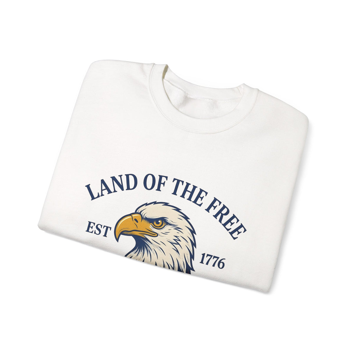 Bald Eagle Sweatshirt America Patriotism Gift Women Line Art Sweatshirt Eagle Sweatshirt American Enthusiast Illustration Graphic Cartoon Patriotic Graphic