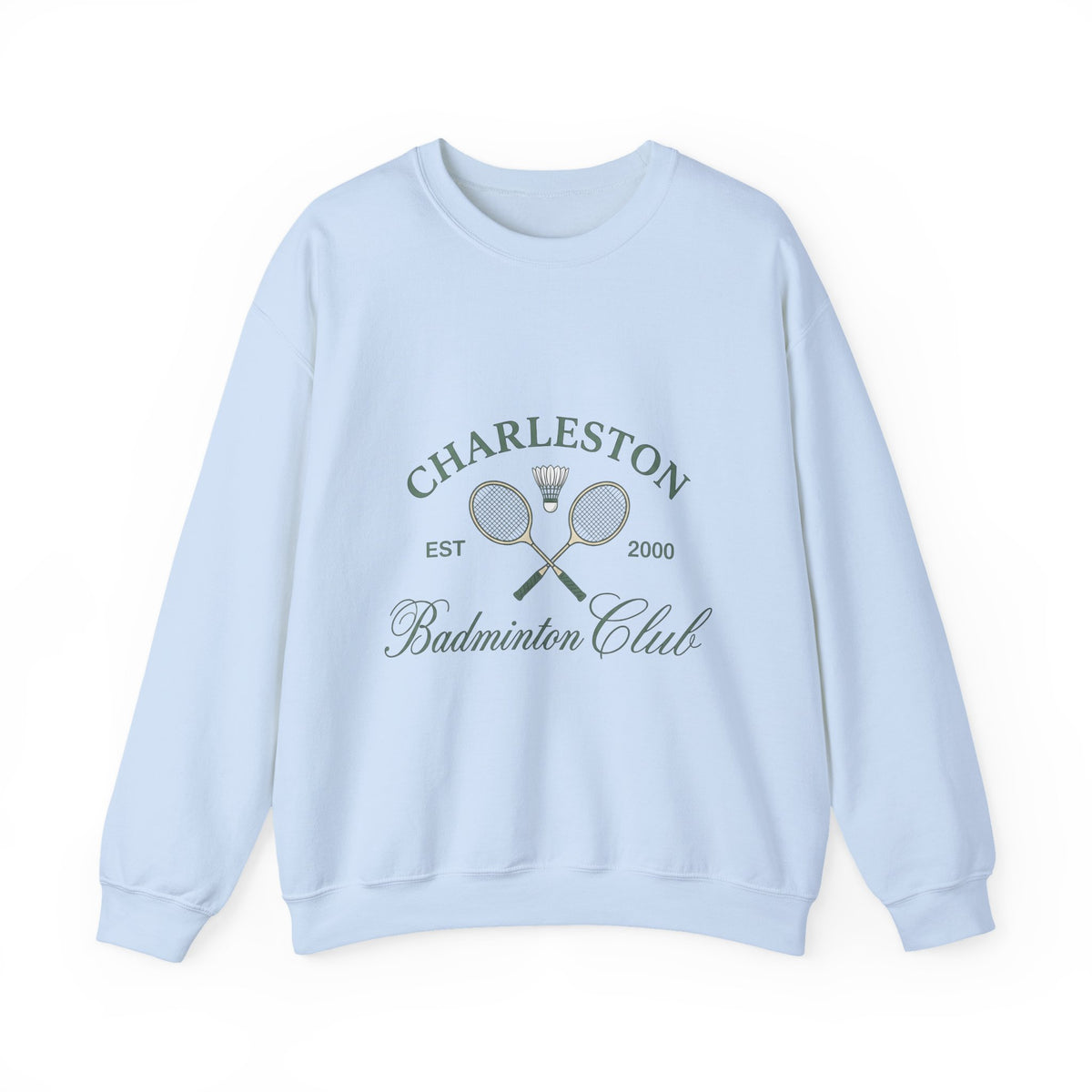 Badminton Racquets Badminton Group Gift Sketch Rackets Badminton Enthusiast Drawing Team Basic Birdie Sweatshirt