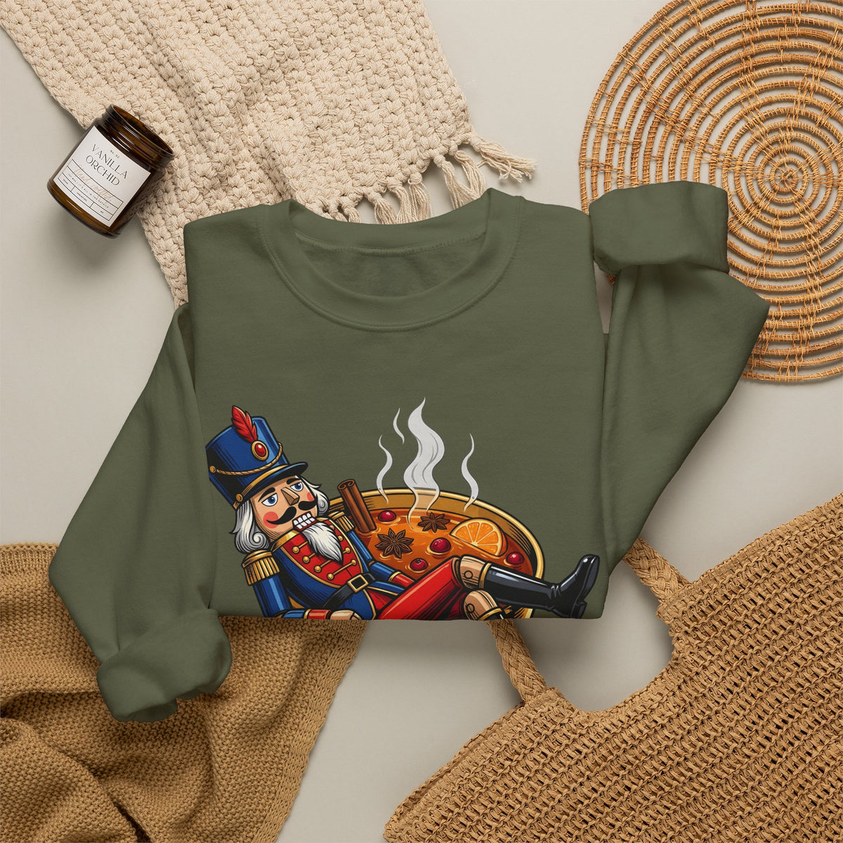 Nutcracker Sweatshirt Sweatshirt Christmas Seasonal Gift Women Comic Sweatshirt Nutcracker T