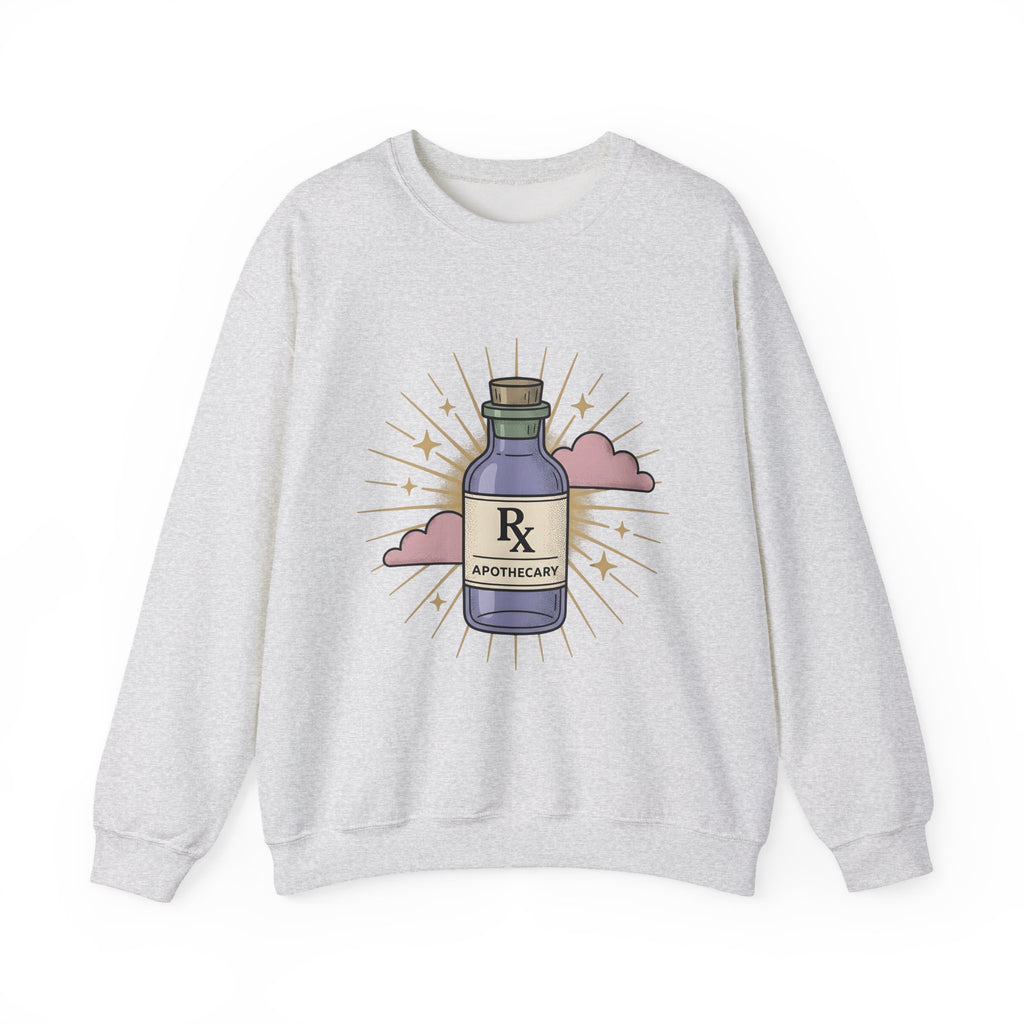 Pill Bottle Sweatshirt Nurses Healthcare Gift Women Classic Sweatshirt Medicine Bottle Sweatshirt Nurse Practitioner Enthusiast Vintage Sweatshirt Medical