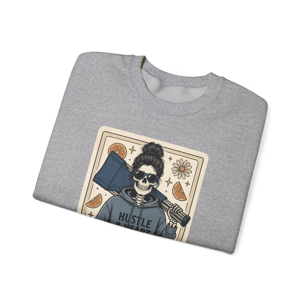 Skull Mom Sweatshirt Moms Athletics Gift Women Traditional Tattoo Sweatshirt Sugar Skull Sweatshirt Mother Enthusiast Tattooed Sweatshirt Sports Graphic