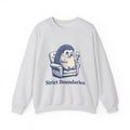 Hedgehog Seat Cute Pet Gift Sketch Hedgehog Adorable Fan Hedgehog Drawing Retro Wine Cup Sweatshirt