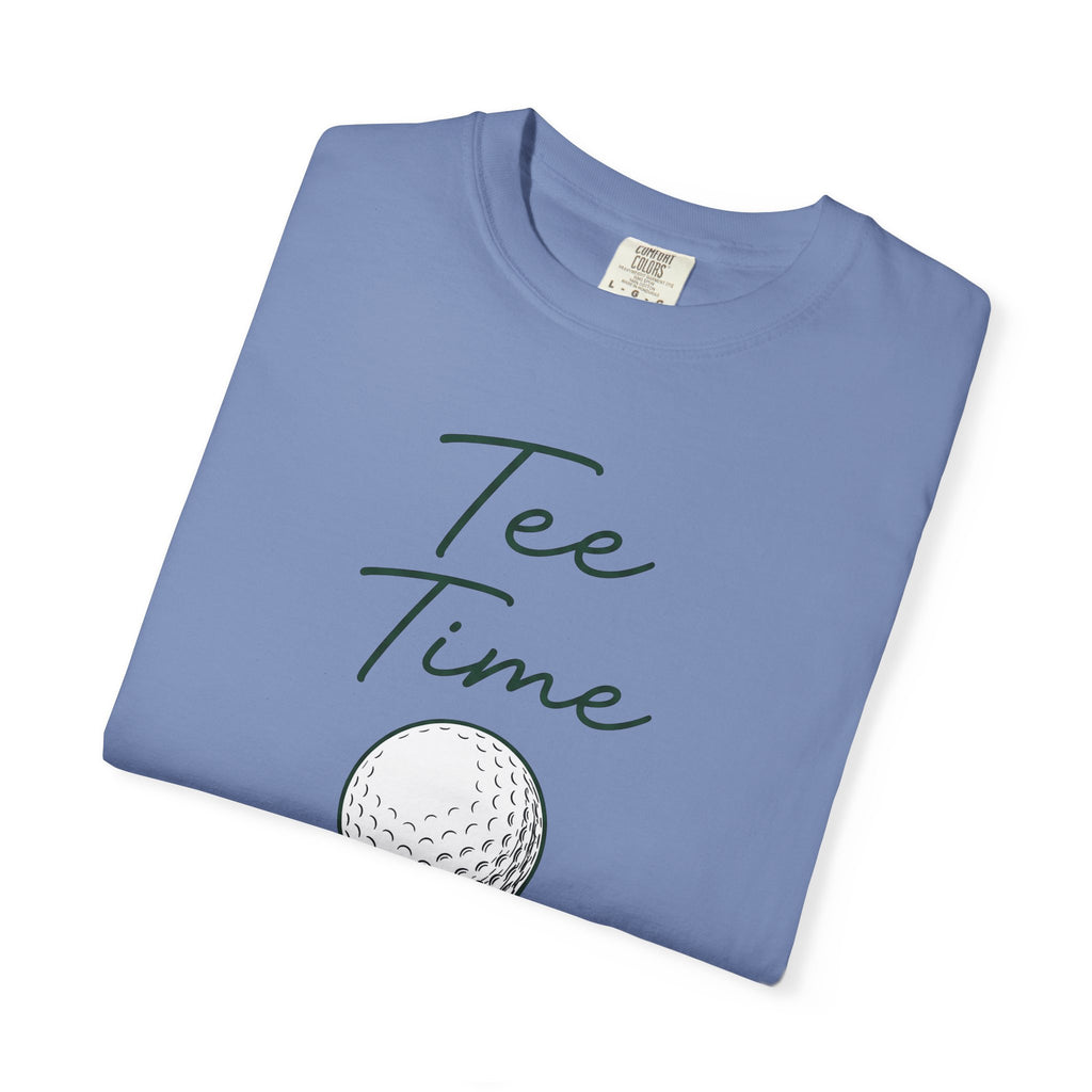 Golf Ball Golf Hiking Gift Flat Golf Golfing Fan Simple T-Shirt